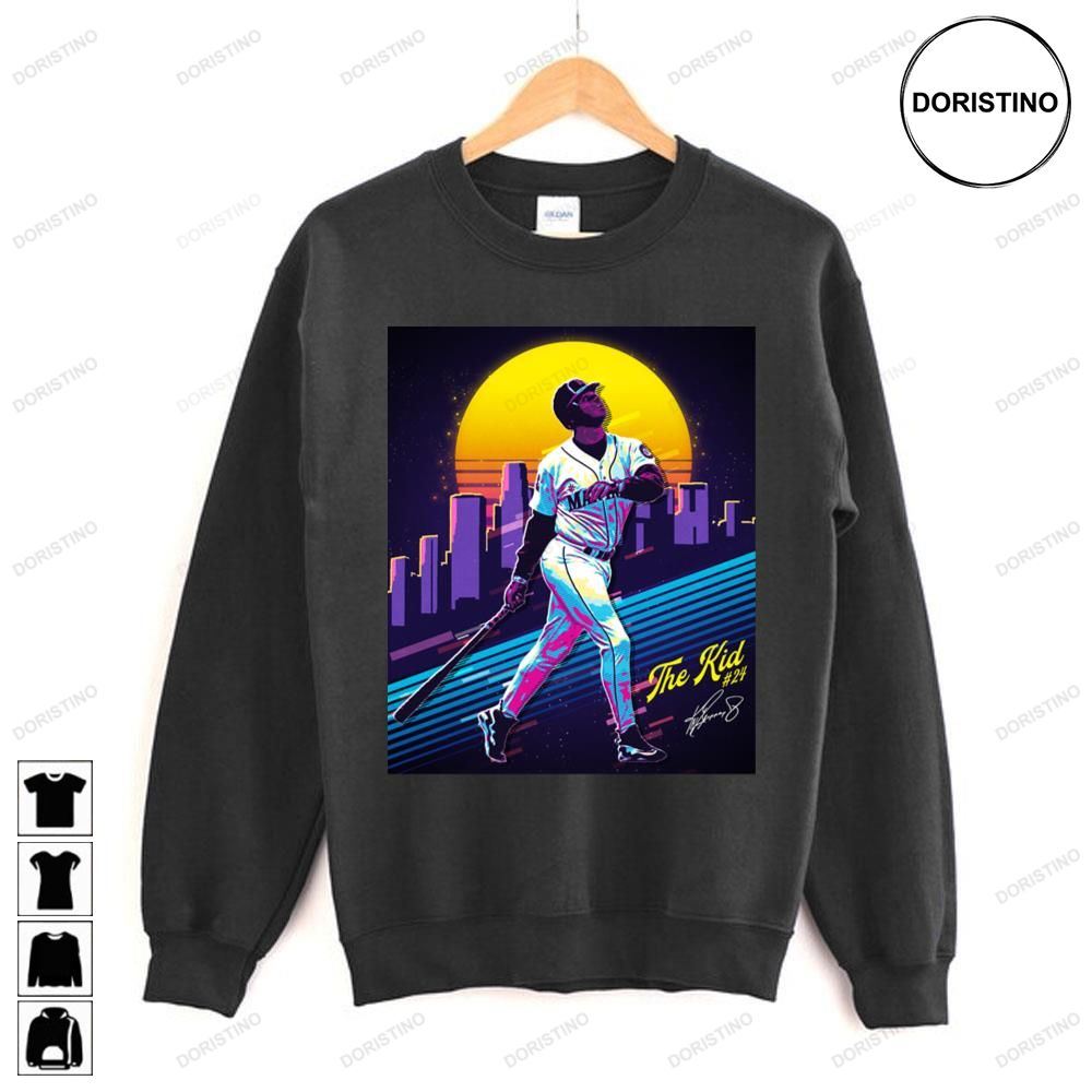 Retro Ken Griffey Jr The Kid Doristino Awesome Shirts